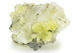 Lemon-Yellow Brucite - Balochistan, Pakistan #251719-1